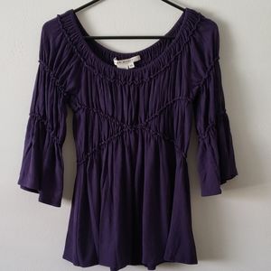 Max Studio Purple Long Sleeve